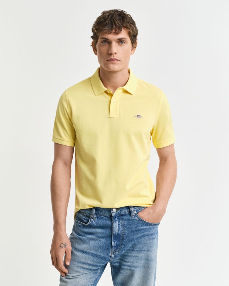 Gant Polo de piqué Regular Fit Shield
