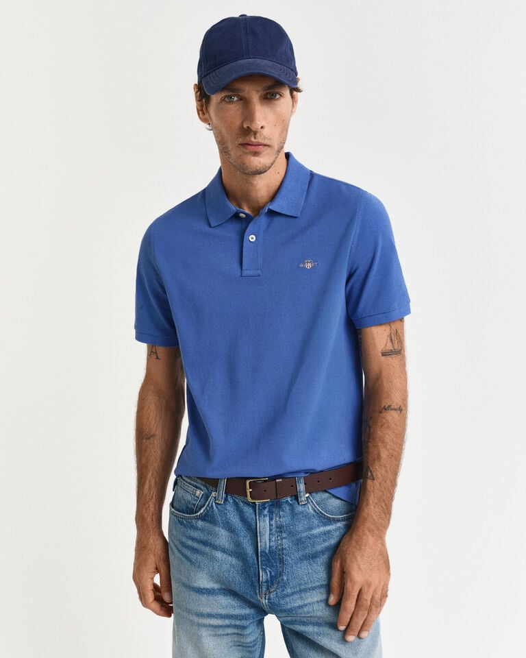 Gant Polo de piqué Regular Fit Shield