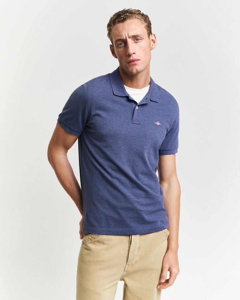 Gant Polo de piqué Regular Fit Shield