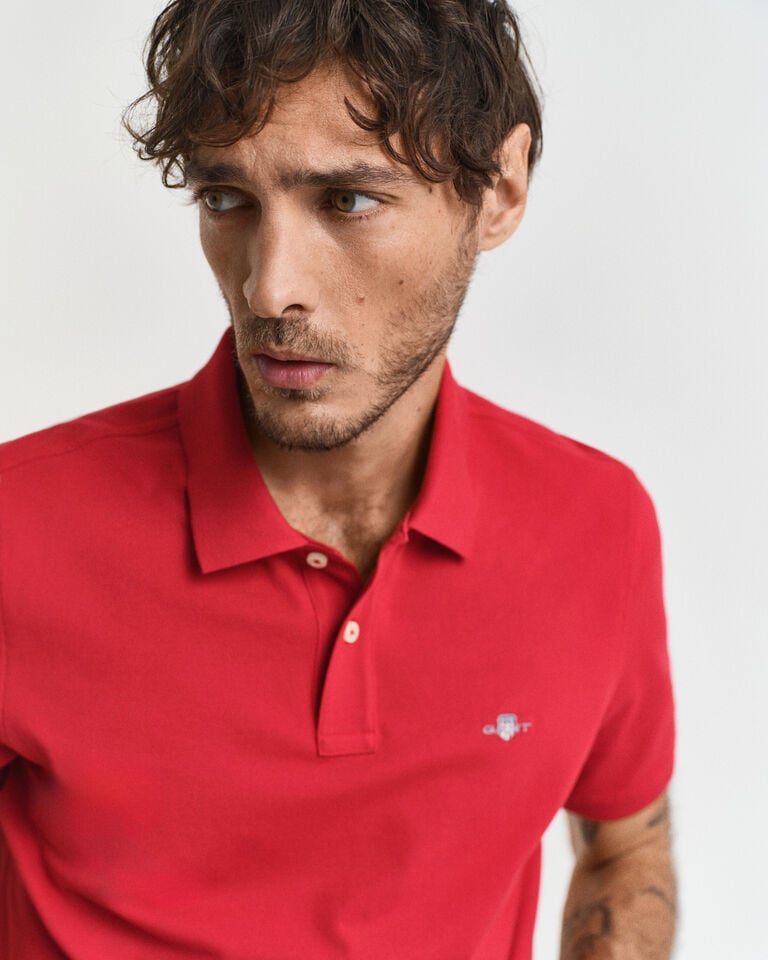 Gant Polo De Piqué Regular Fit Shield