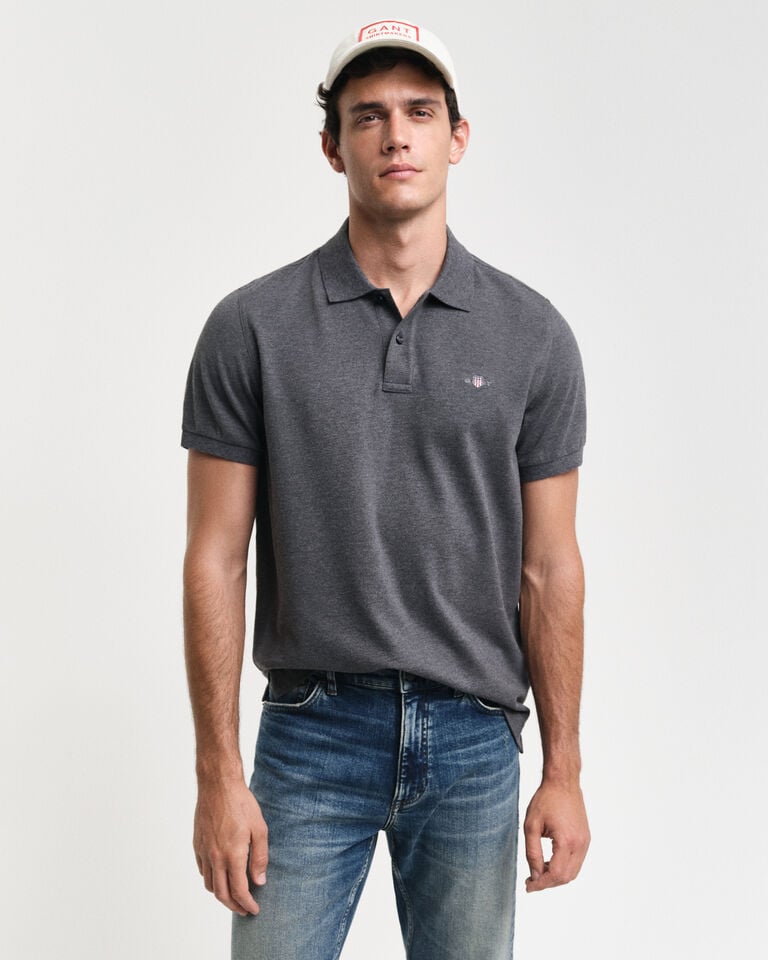 Gant Polo de piqué Regular Fit Shield