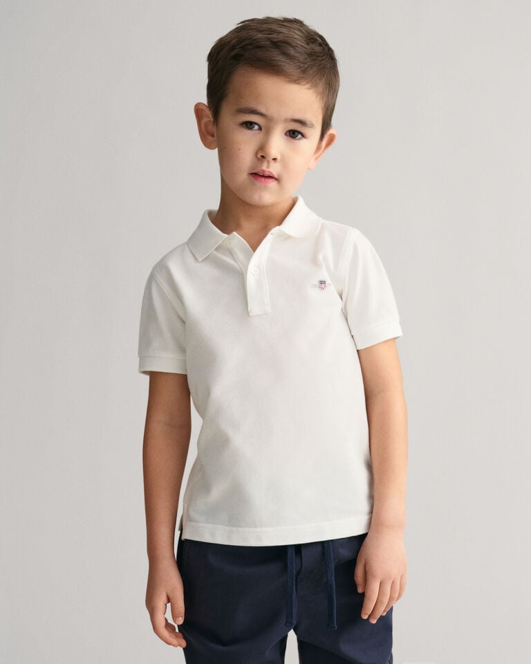 Gant Polo de piqué Shield Kids