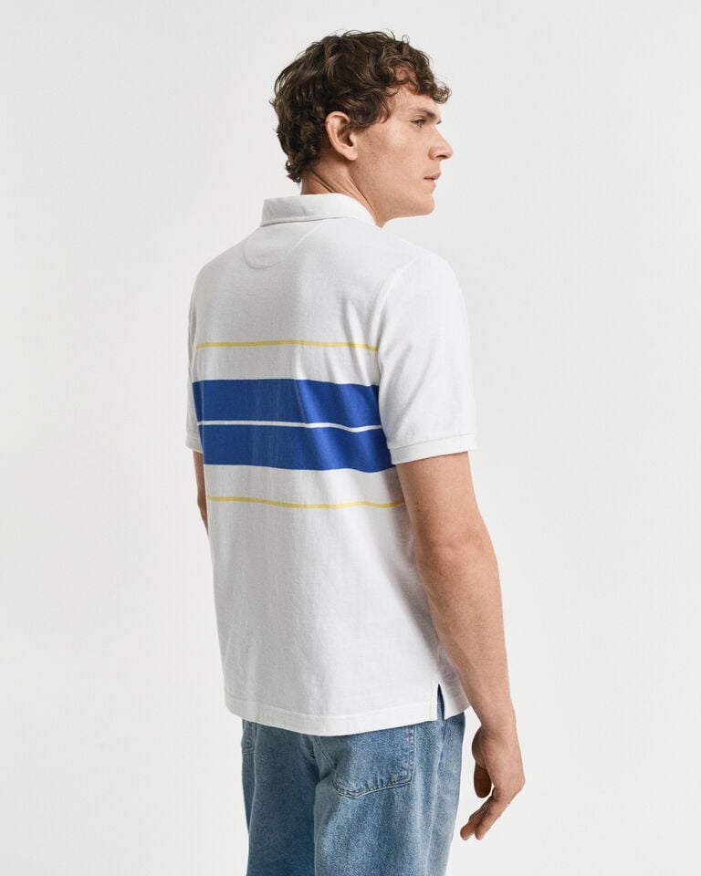 Gant Polo Shield A Rayas