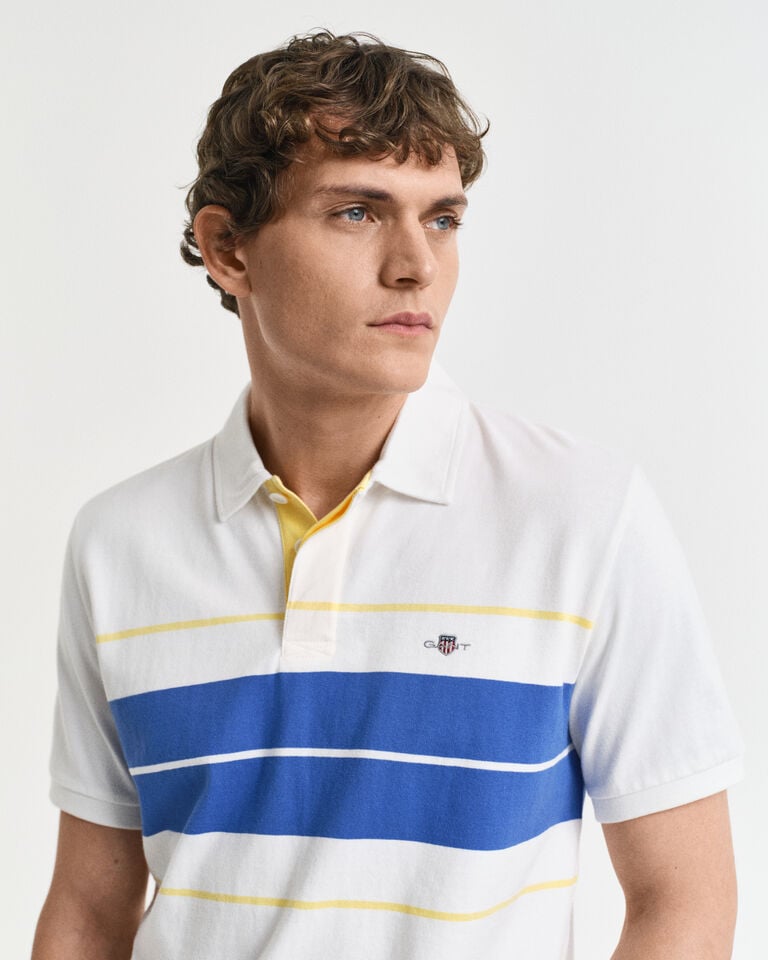 Gant Polo Shield A Rayas