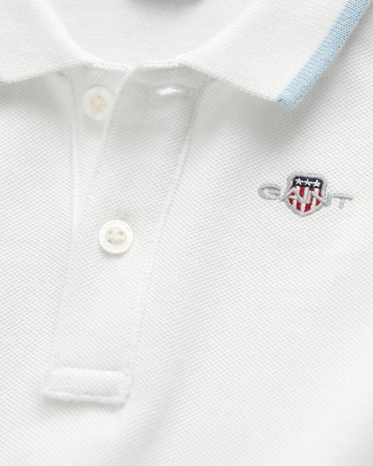 Gant Rugger De Piqué Con Ribete En Contraste Baby