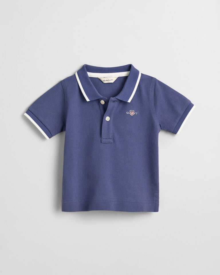 Gant Rugger de piqué con ribete en contraste Baby