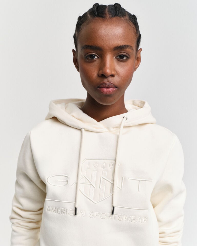 Gant Sudadera Con Capucha Tonal Archive Shield