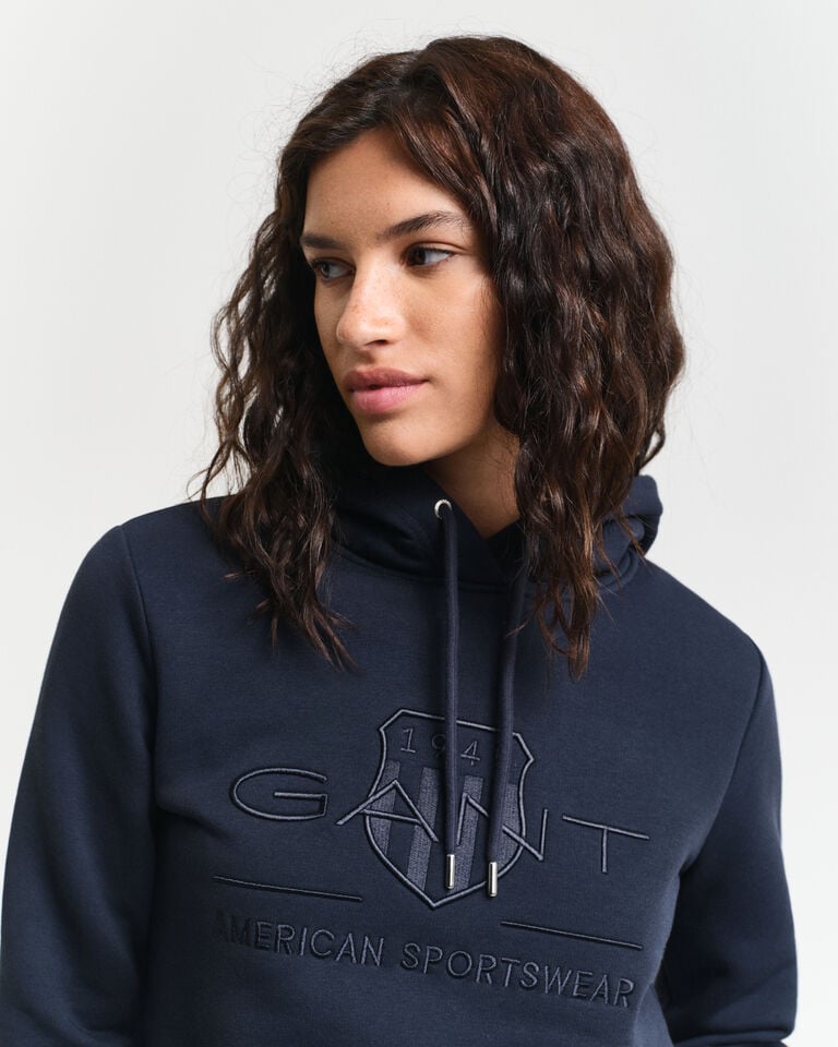 Gant Sudadera Con Capucha Tonal Archive Shield