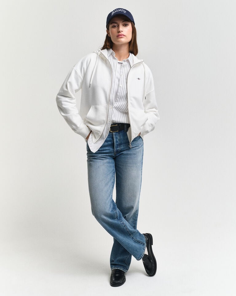 Gant Sudadera Con Capucha Y Cremallera Shield