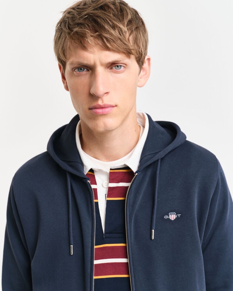 Gant Sudadera Con Capucha Y Cremallera Shield