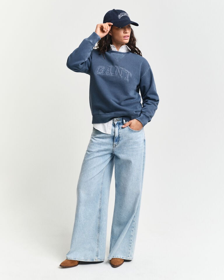 Gant Sudadera De Cuello Redondo Con Diseño Arch