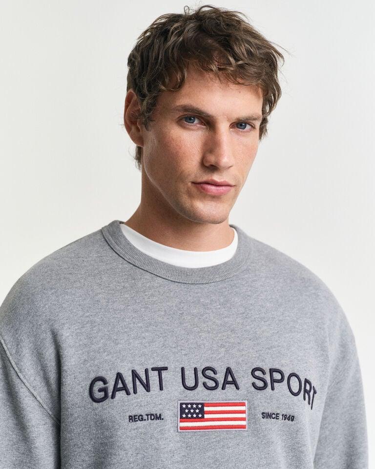 Gant Sudadera De Cuello Redondo Graphic