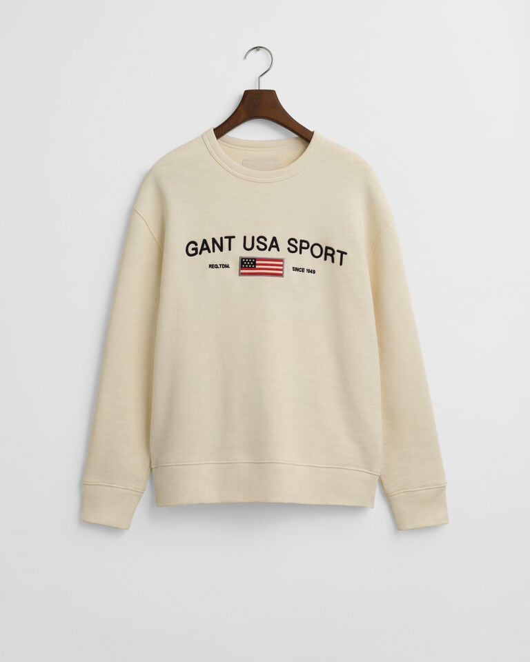 Gant Sudadera De Cuello Redondo Graphic