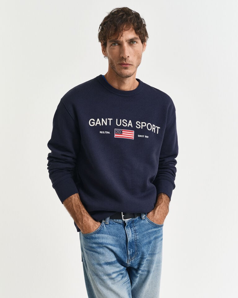 Gant Sudadera de cuello redondo Graphic