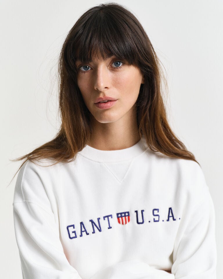 Gant Sudadera De Cuello Redondo Shield USA Graphic