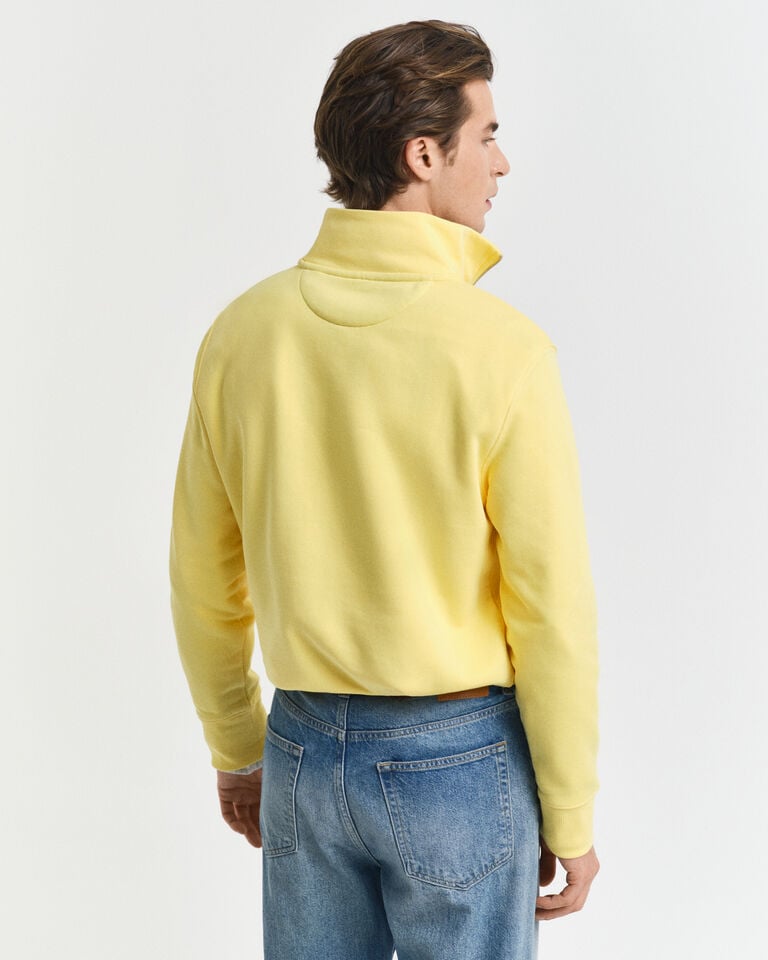 Gant Sudadera Shield Con Media Cremallera