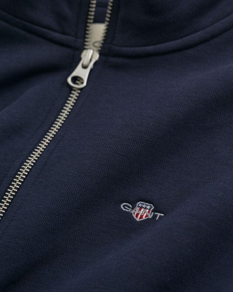 Gant Sudadera Shield Con Media Cremallera