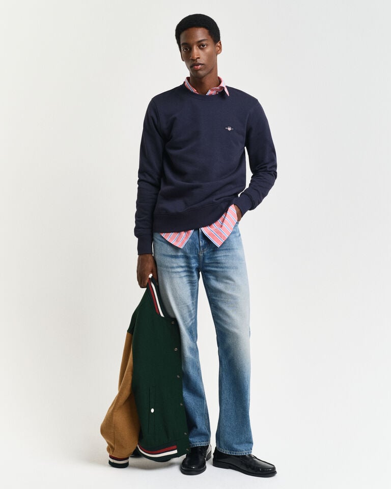 Gant Sudadera Shield De Cuello Redondo