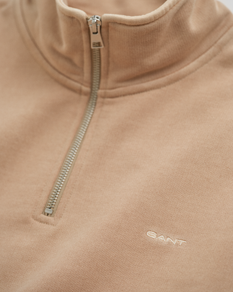 Gant Sudadera Sunfaded Con Media Cremallera