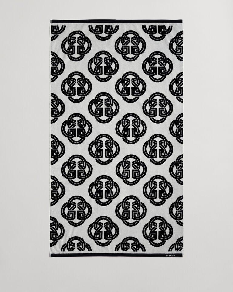 Gant Toalla De Playa Con Estampado Monogram