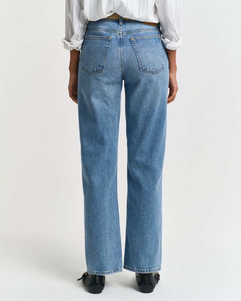 Gant Vaqueros Con Pernera Recta Rigid