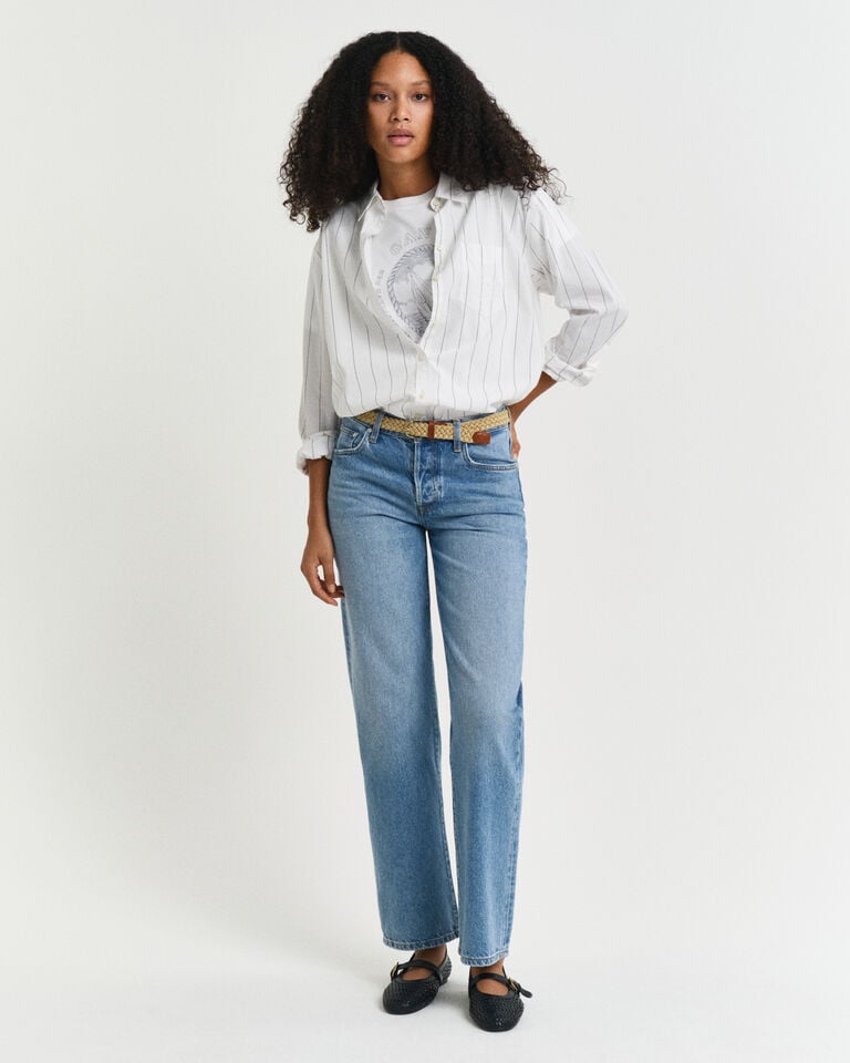 Gant Vaqueros Con Pernera Recta Rigid