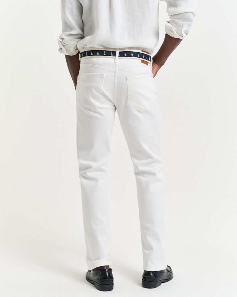 Gant Vaqueros Regular Fit Blancos