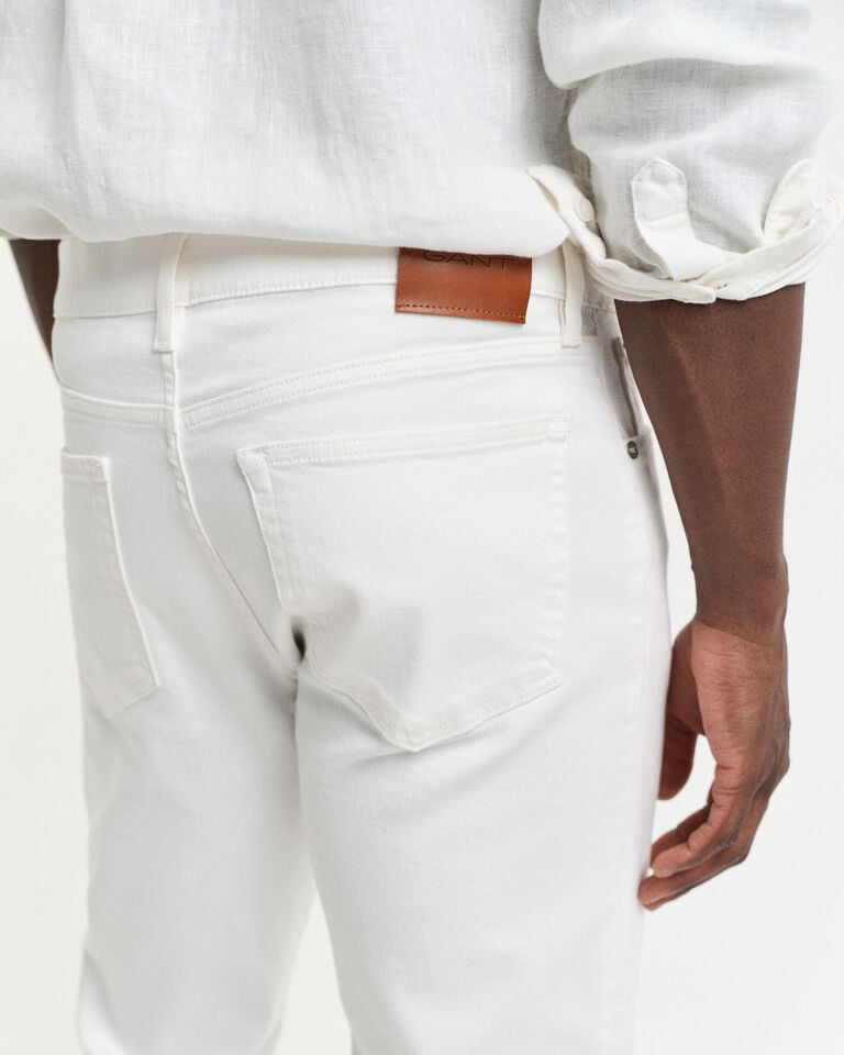 Gant Vaqueros Regular Fit Blancos