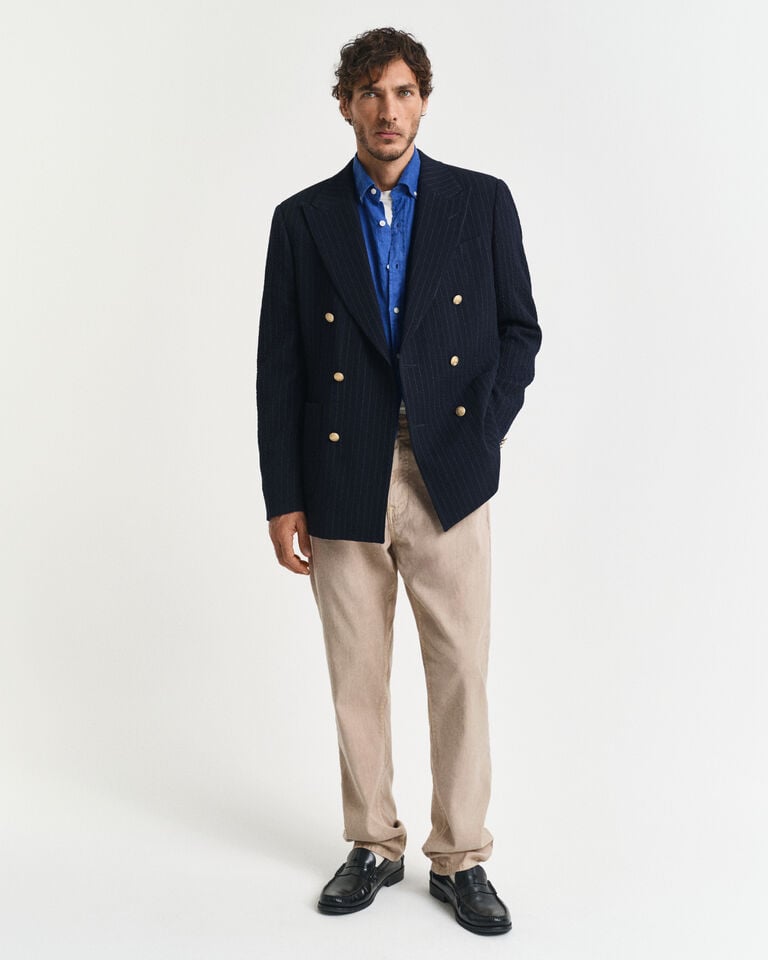 Gant Vaqueros Regular Fit De Algodón Y Lino