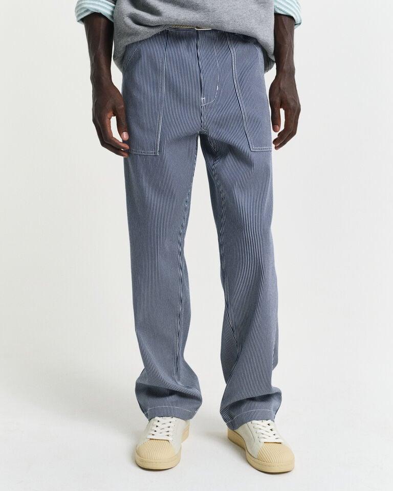 Gant Vaqueros Relaxed Fit A Rayas Hickory