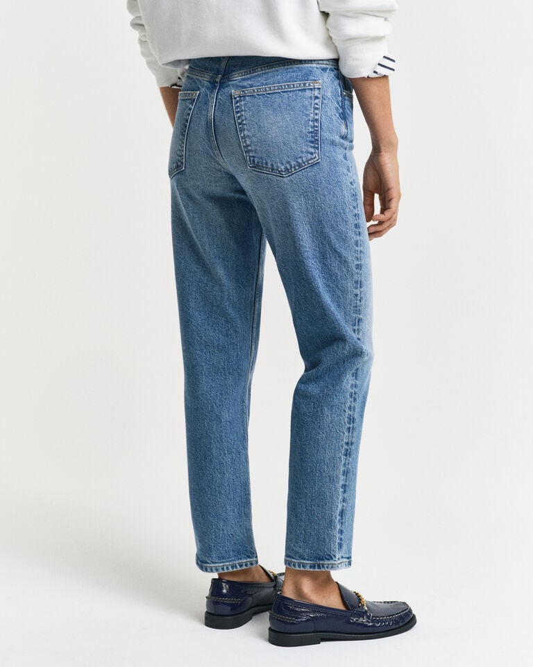 Gant Vaqueros Tobilleros Con Pernera Recta