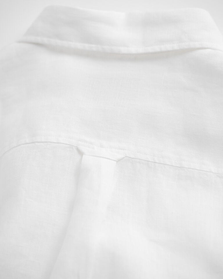 Gant Vestido Camisero De Lino