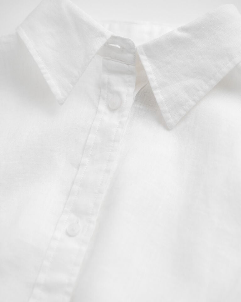 Gant Vestido Camisero De Lino