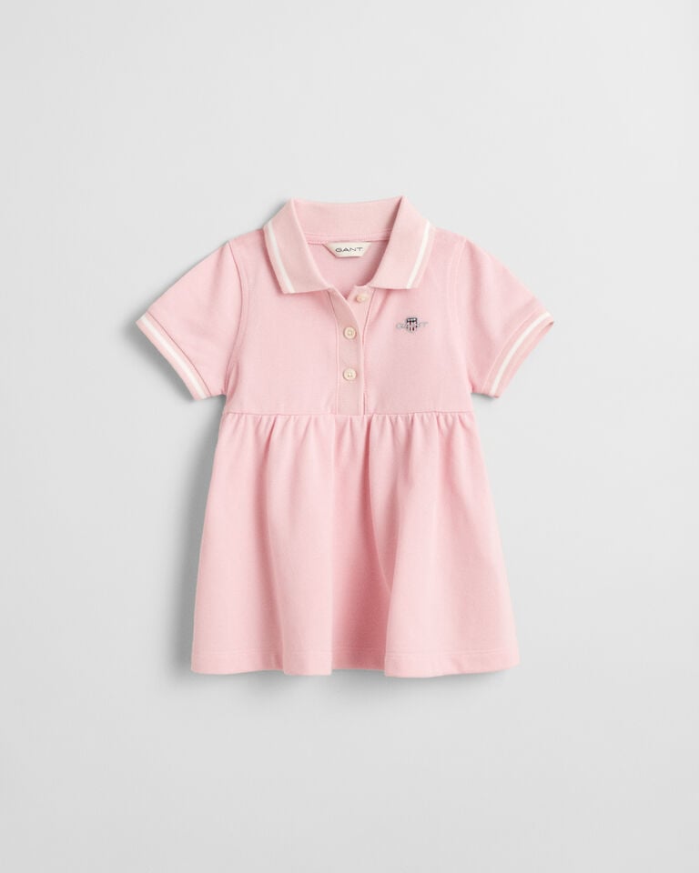Gant Vestido con vuelo de piqué Baby Girl