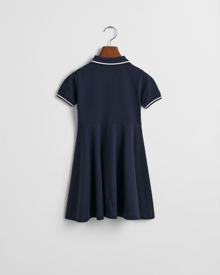 Gant Vestido De Piqué Con Vuelo Girls