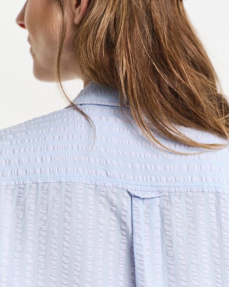 Gant Vestido De Sirsaca A Rayas Del Mismo Tono