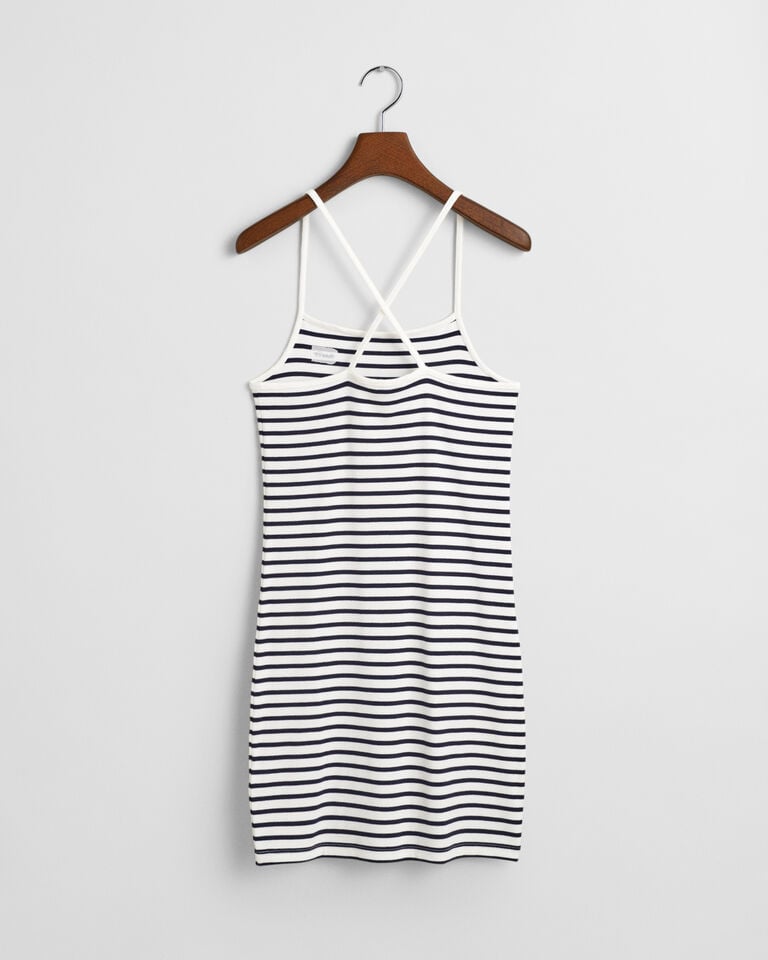 Gant Vestido De Tirantes A Rayas Teen Girls