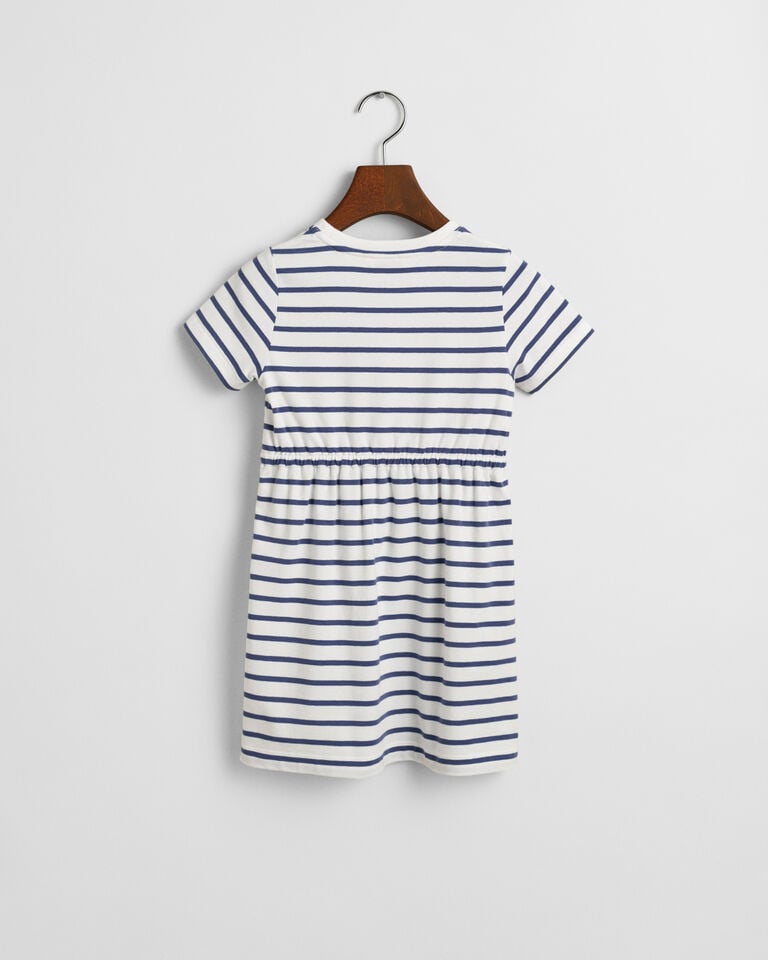 Gant Vestido Estilo Camiseta De Rayas Girls