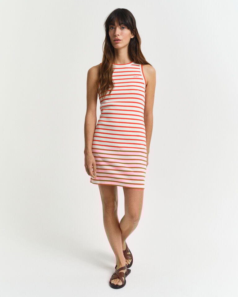 Gant Vestido sin mangas de punto a rayas