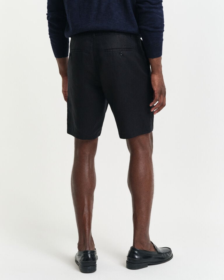 Gant Pantalones Cortos Relaxed Fit De Lino Con Cordón Ajustable