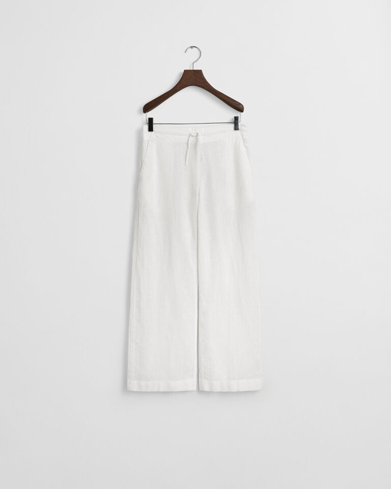 Gant Pantalones de lino y algodón con cintura elástica Teen Girls