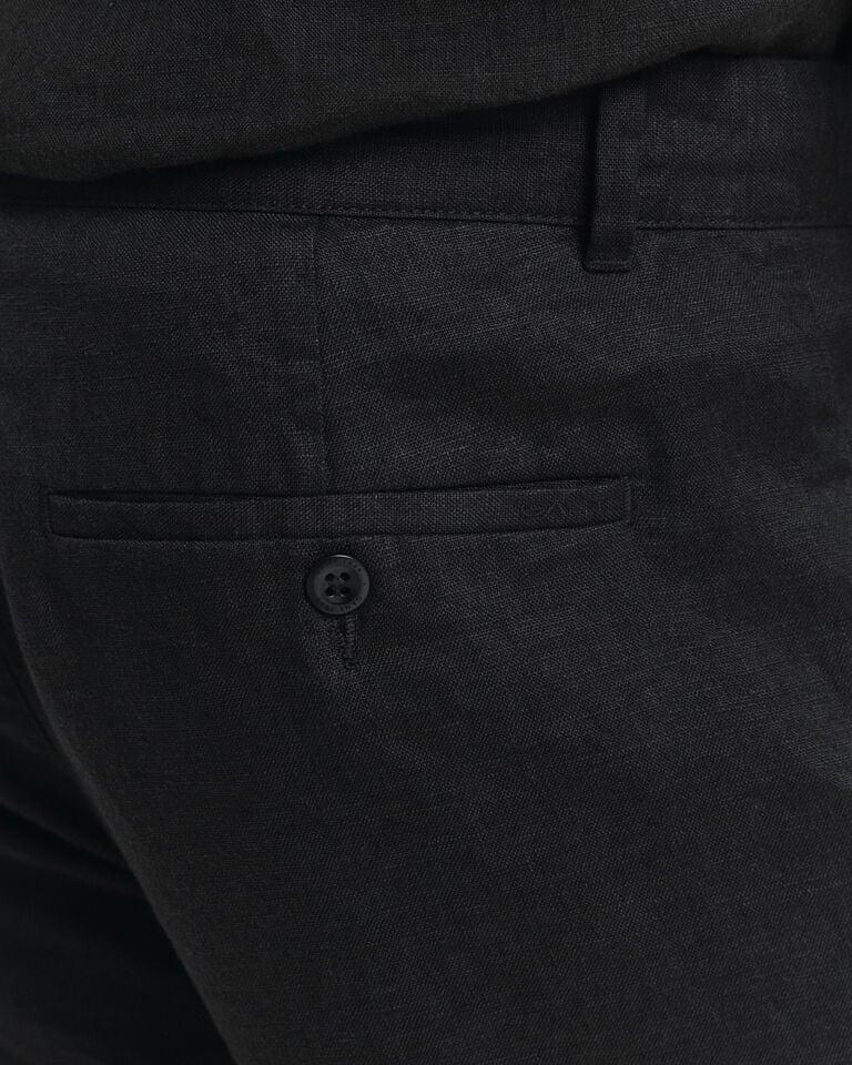 Gant Pantalones Relaxed Fit De Lino Con Cordón Ajustable