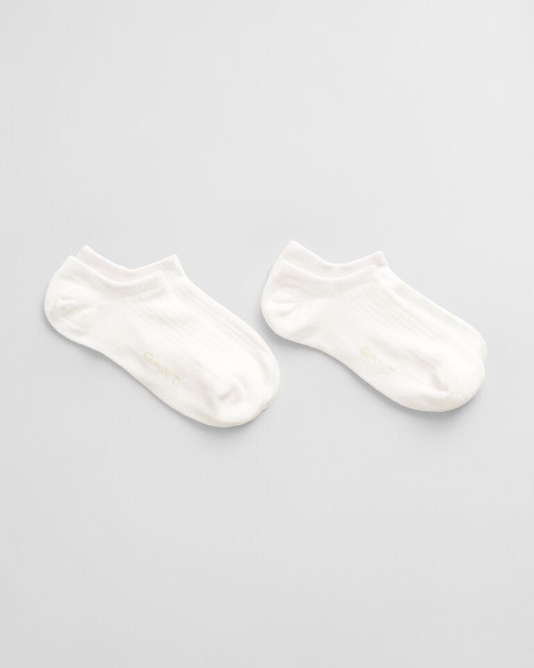 Gant Paquete de dos pares de calcetines bajos acanalados de lyocell