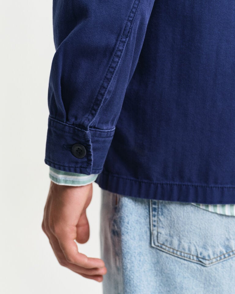 Gant Sobrecamisa De Trabajo Regular Fit Con Diseño De Espiga