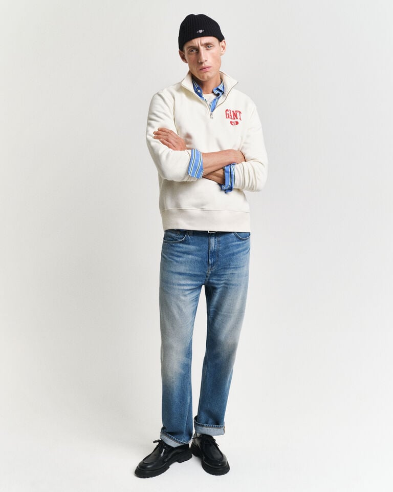 Gant Sudadera Con Media Cremallera Y Diseño GANT 49 Arch