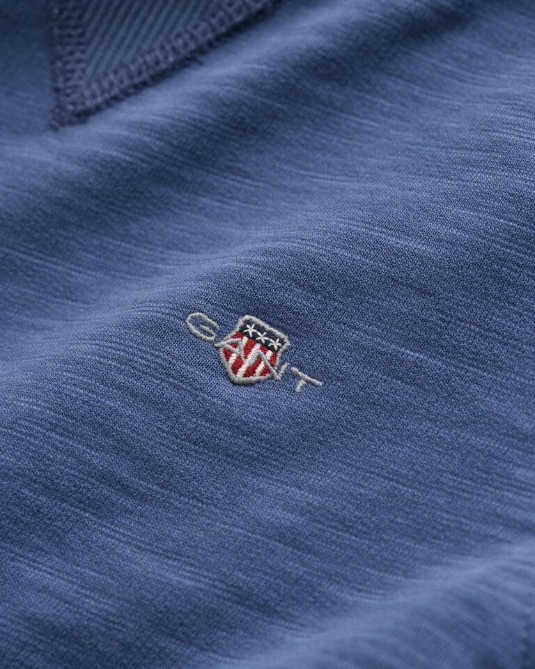 Gant Sudadera De Cuello Redondo Shield Kids De Algodón Flameado