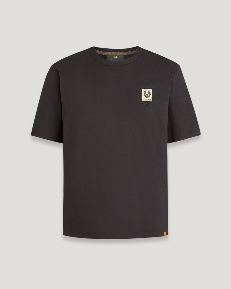 belstaff camiseta con parche centenary