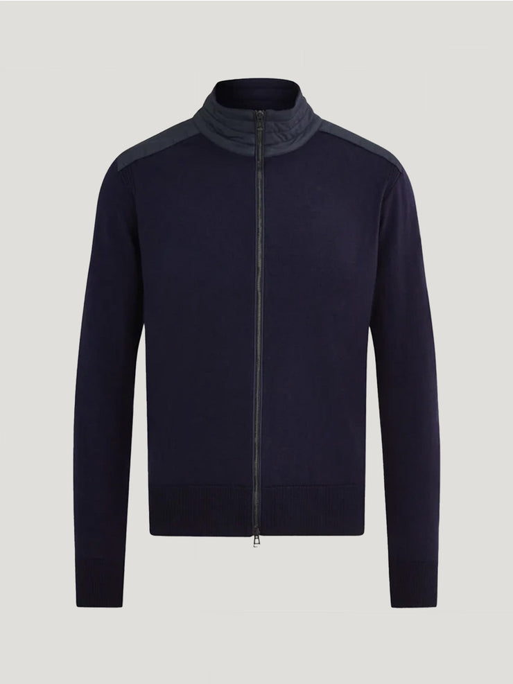 belstaff cárdigan con cremallera kelby