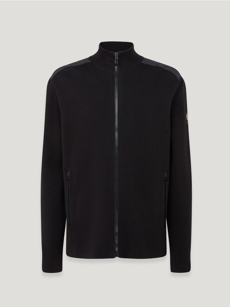 belstaff cárdigan con cremallera verge