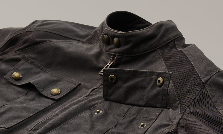 Belstaff Chaqueta De Algodón Encerado Temple